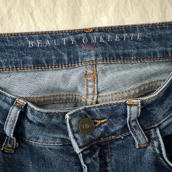 Beauty Omelette blue straight denim size 26 - Picture 3 of 6